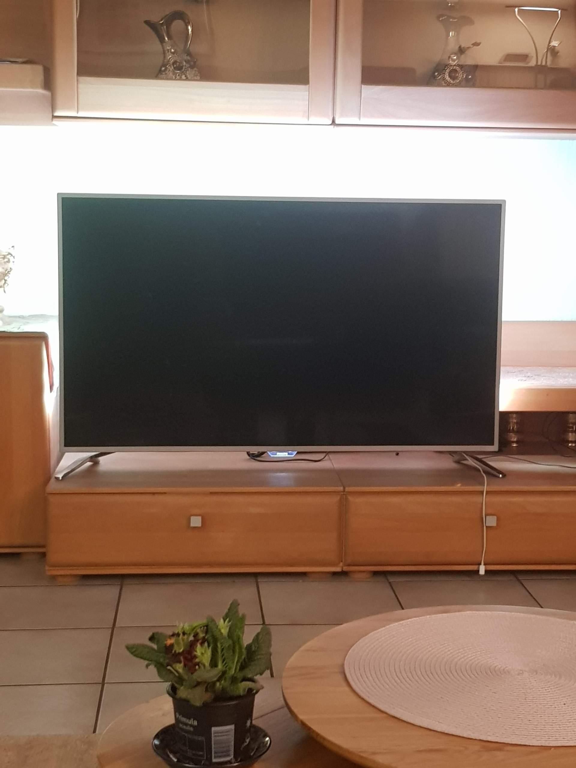 Fernseher hat ton aber es zeigt kein bild? (Computer, Technik, Technologie)