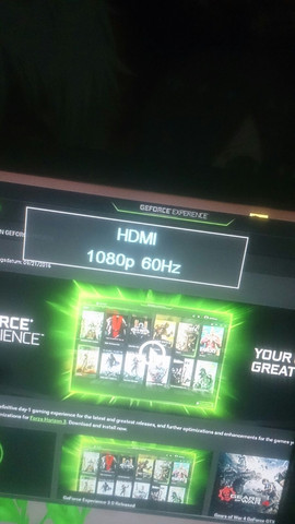 Fernseher Display (beim Drücken auf die "Display" Taste auf der Fernbedienung) - (PC, Fernseher, Nvidia)