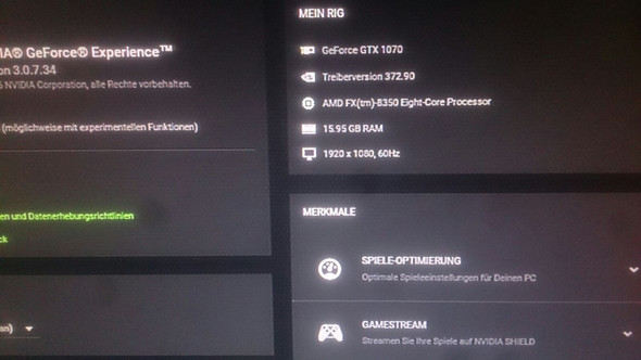 Nvidia GeForce Experience - (PC, Fernseher, Nvidia)