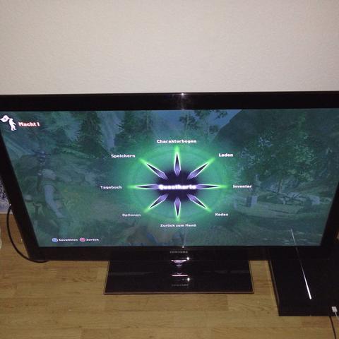 So sieht der Fernseher aus. - (Gaming, PlayStation 4, TV)