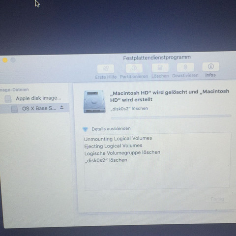 Festplatte Von Macbook Loschen Dauert Ewigkeiten Computer Pc Apple