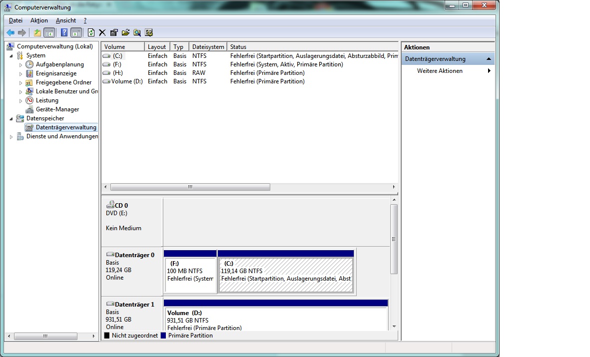 Festplatte Von Raw Zu Ntfs Konvertieren Windows Defekt