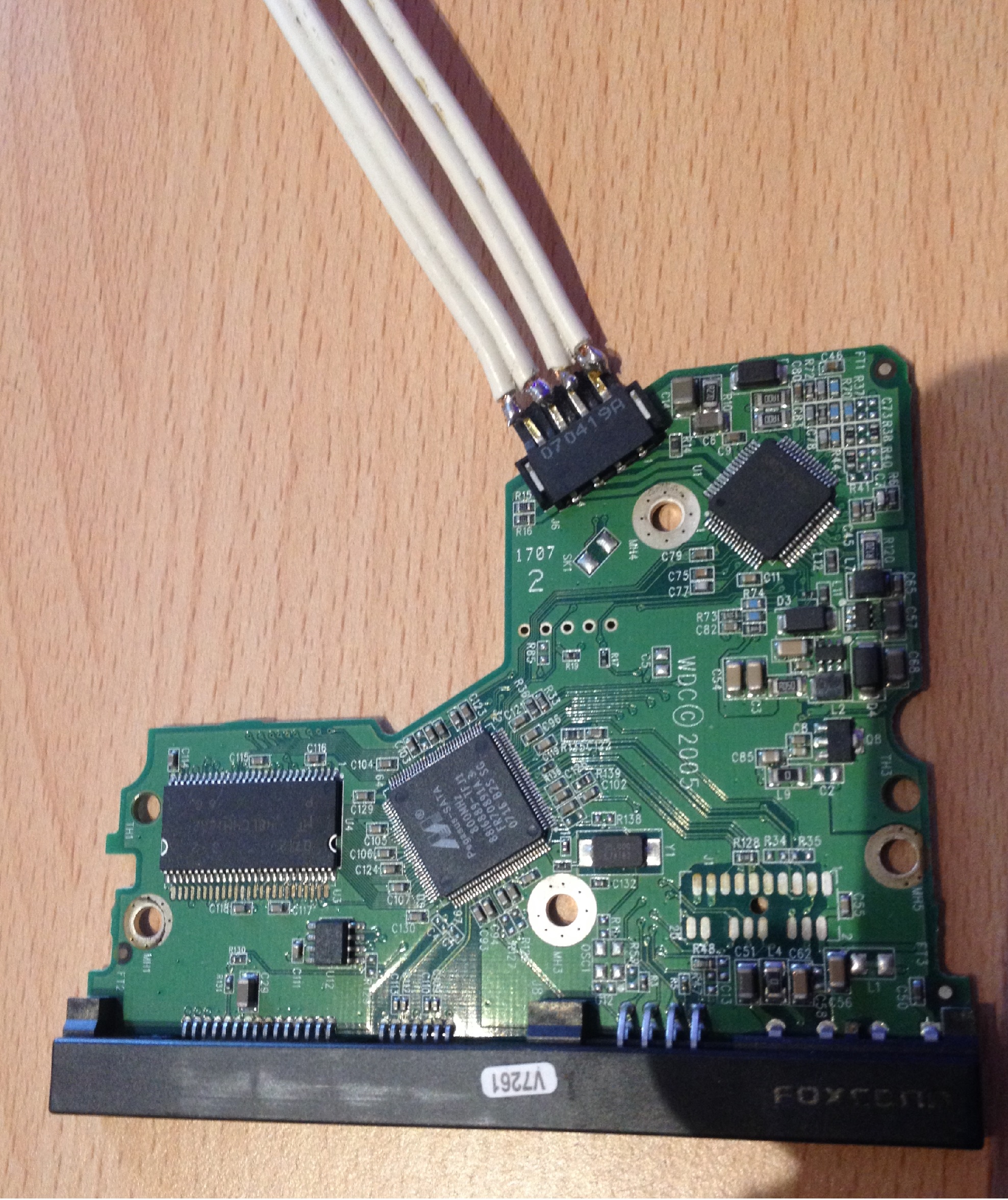 Festplattenmotor Mit Platine Laufen Lassen Geht Nicht Pc Elektronik Festplatte