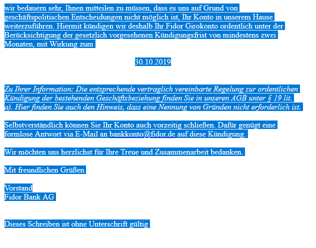 Fidorbank Kundigt Konto Nach Pfandung Und P Konto Recht Wirtschaft Und Finanzen Bank