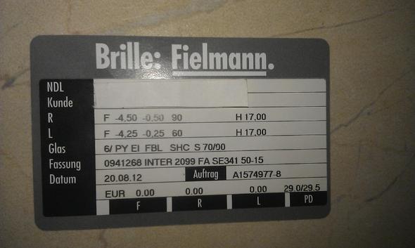 Fielmann Brillenpass - (Online-Shop, Kontaktlinsen, radius)