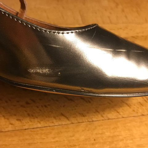 Diese Kratzer  - (Schuhe, Reparatur, Teenager)