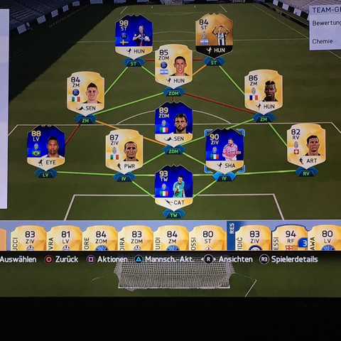 Und das ist mein Team - (Playstation 4, fifa 16, fut)