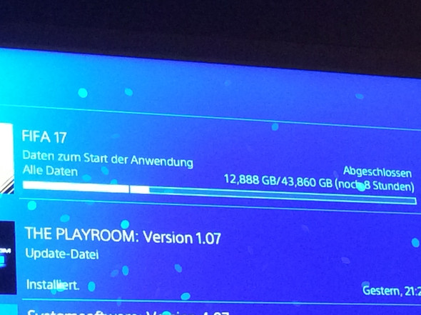 FIFA 17 Download braucht extrem lange! Lieg es meiner Internetverbindung (BILD)?