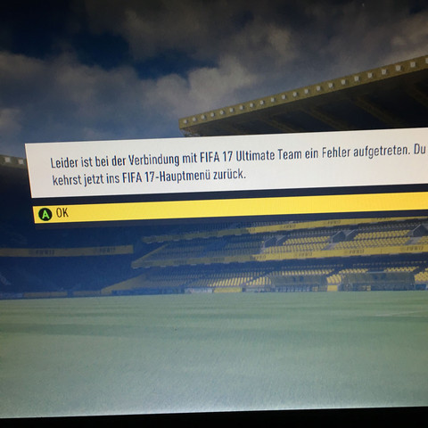 Hier ist die Fehlermeldung, die ich die ganze Zeit erhalte - (Computer, Games, ultimate-team)