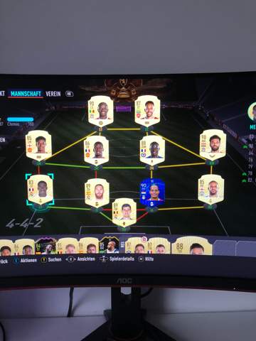 FIFA 21 Team upgraden?