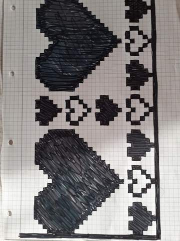 Filethäkelei Herzchendecke?