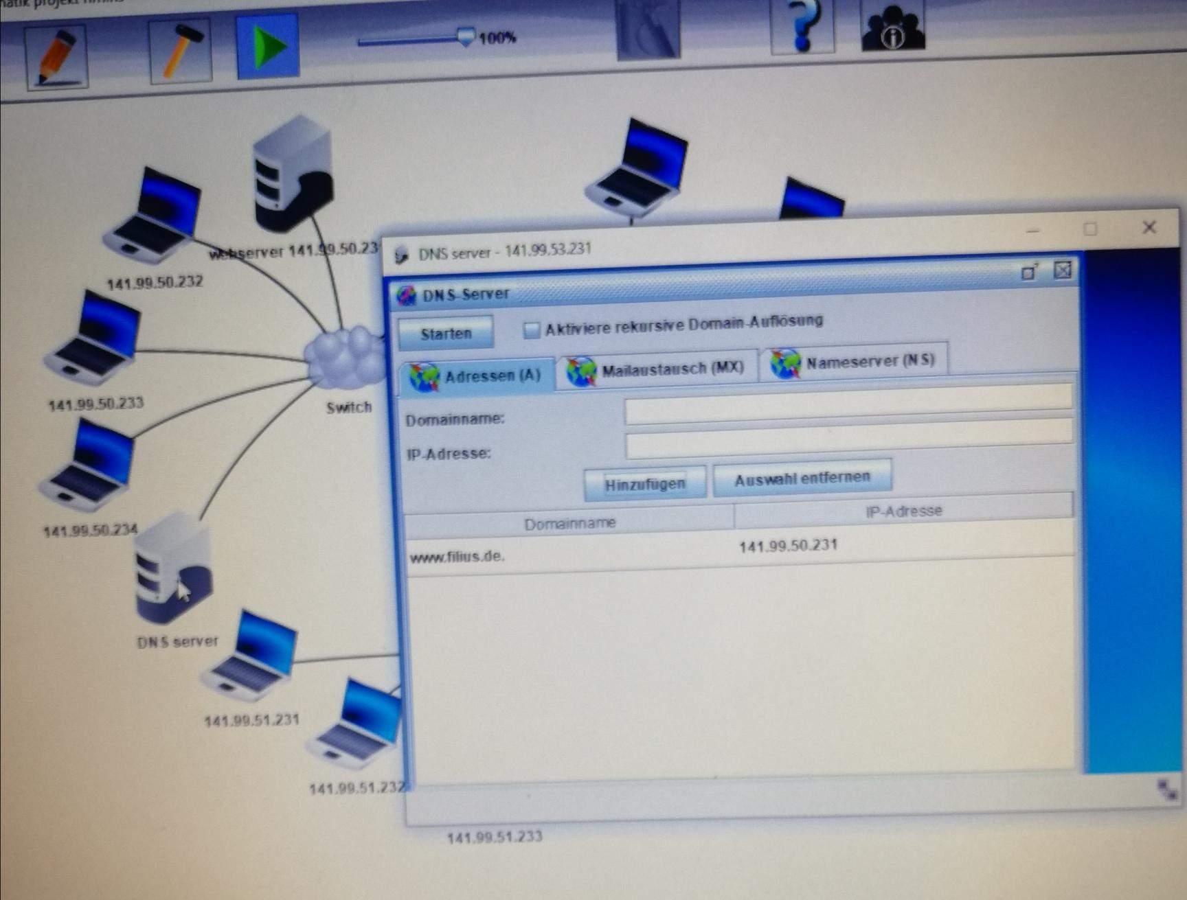 Filius Netzwerk Informatik? (Computer, Schule, Unterricht)