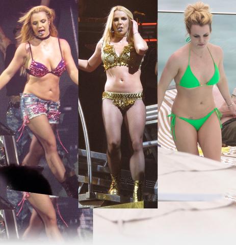 Britney im Bikini  - (abnehmen, Gewicht, Diät)