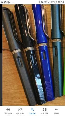 Findet Ihr Den Schwarzen Lamy Fuller Besser In Matt Oder Glanz Und Warum Schule Madchen Safari