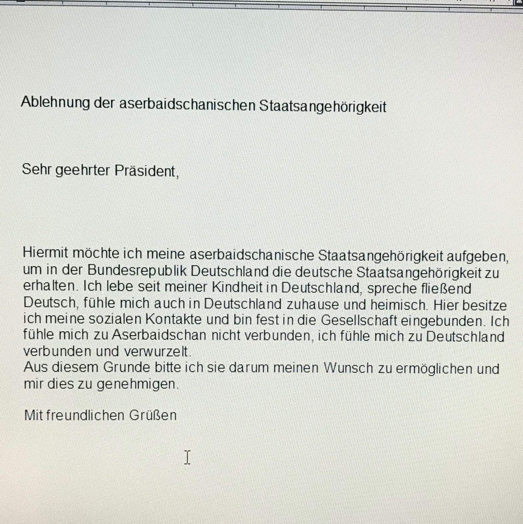 Findet ihr der Brief ist gut geschrieben und ohne Fehler ...