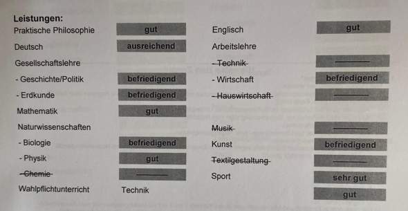 Findet ihr diesen zeugnis gut? (Schule) Findet ihr diesen zeugnis gut? (Schule)