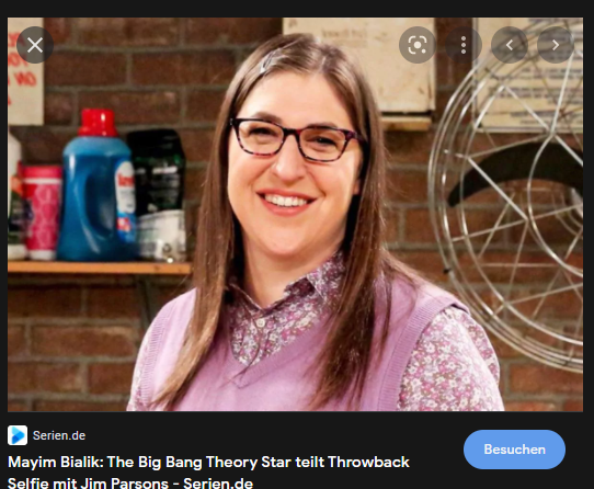 Findet ihr Mayim Bialik von The Big Bang Theory Sexy?