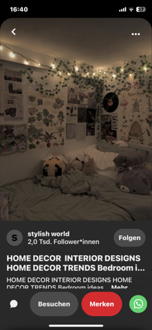 Findet ihr solche Räume schön?
