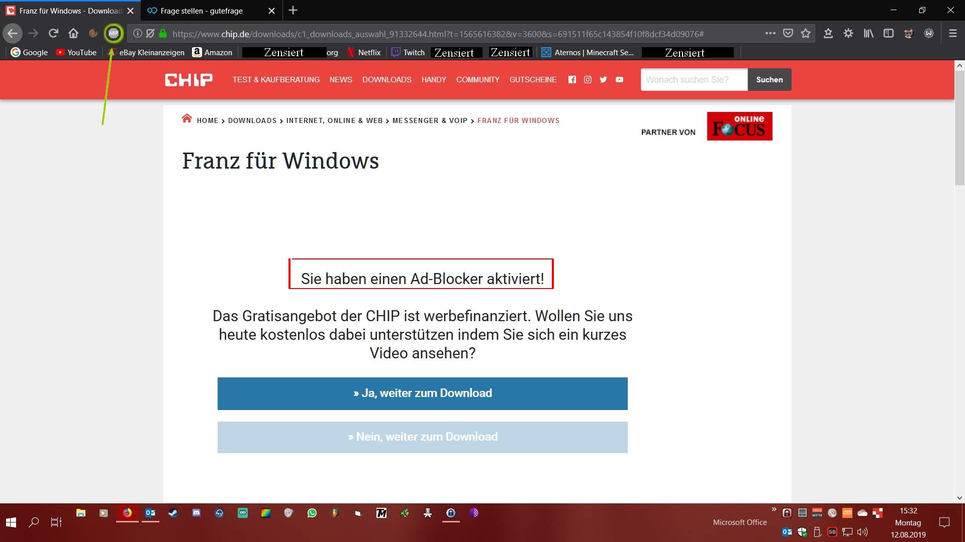 Bild De Adblocker Umgehen Firefox