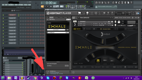 Exhale unvollständig - (Bildschirm, FL Studio, Bildschirmauflösung)