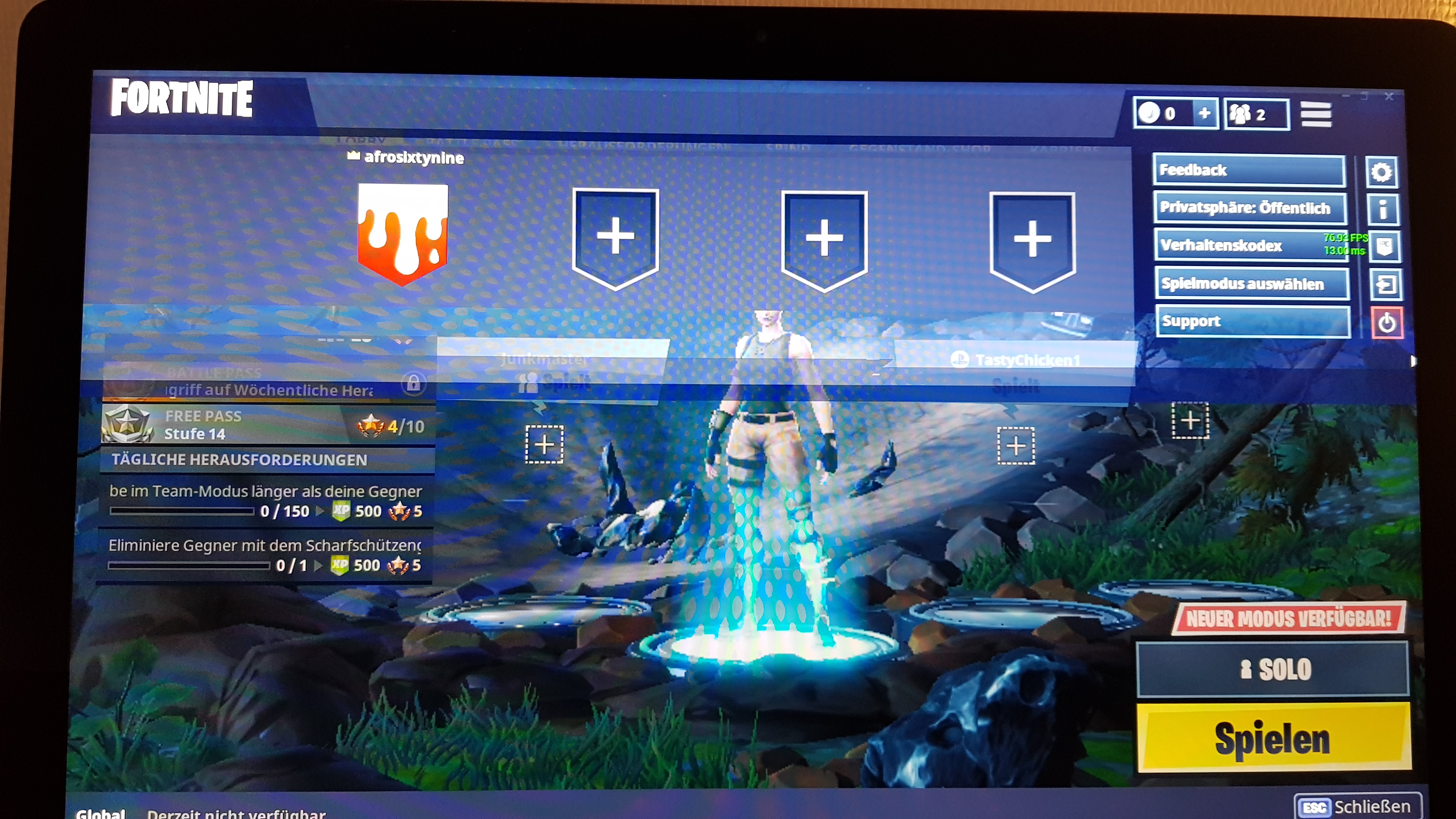 What is the title of this picture ? Fortnite Schwarzer Bildschirm - Fortnite Free Bucks Glitch Generator
