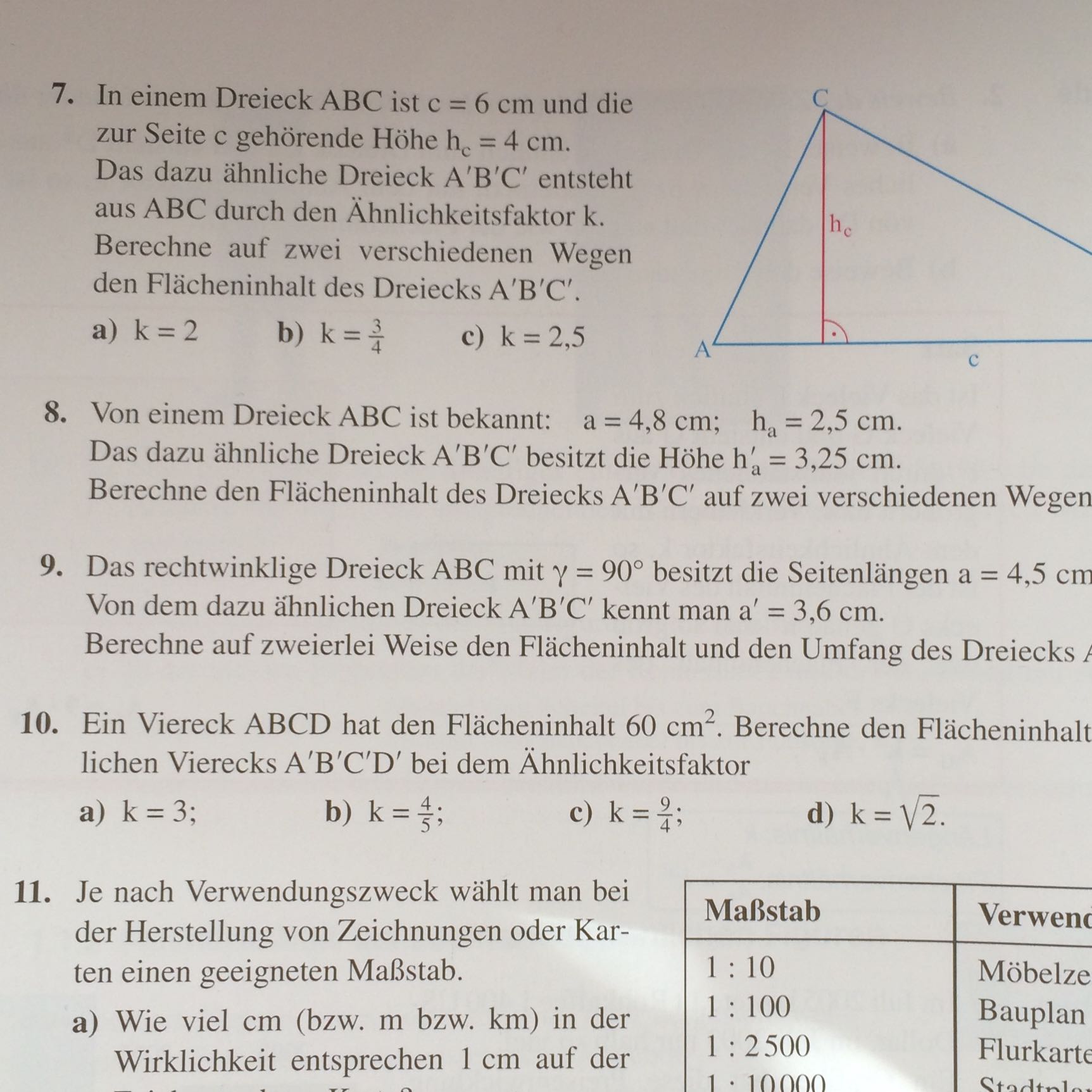 Fläche Eines Gleichschenkligen Dreiecks Berechnen