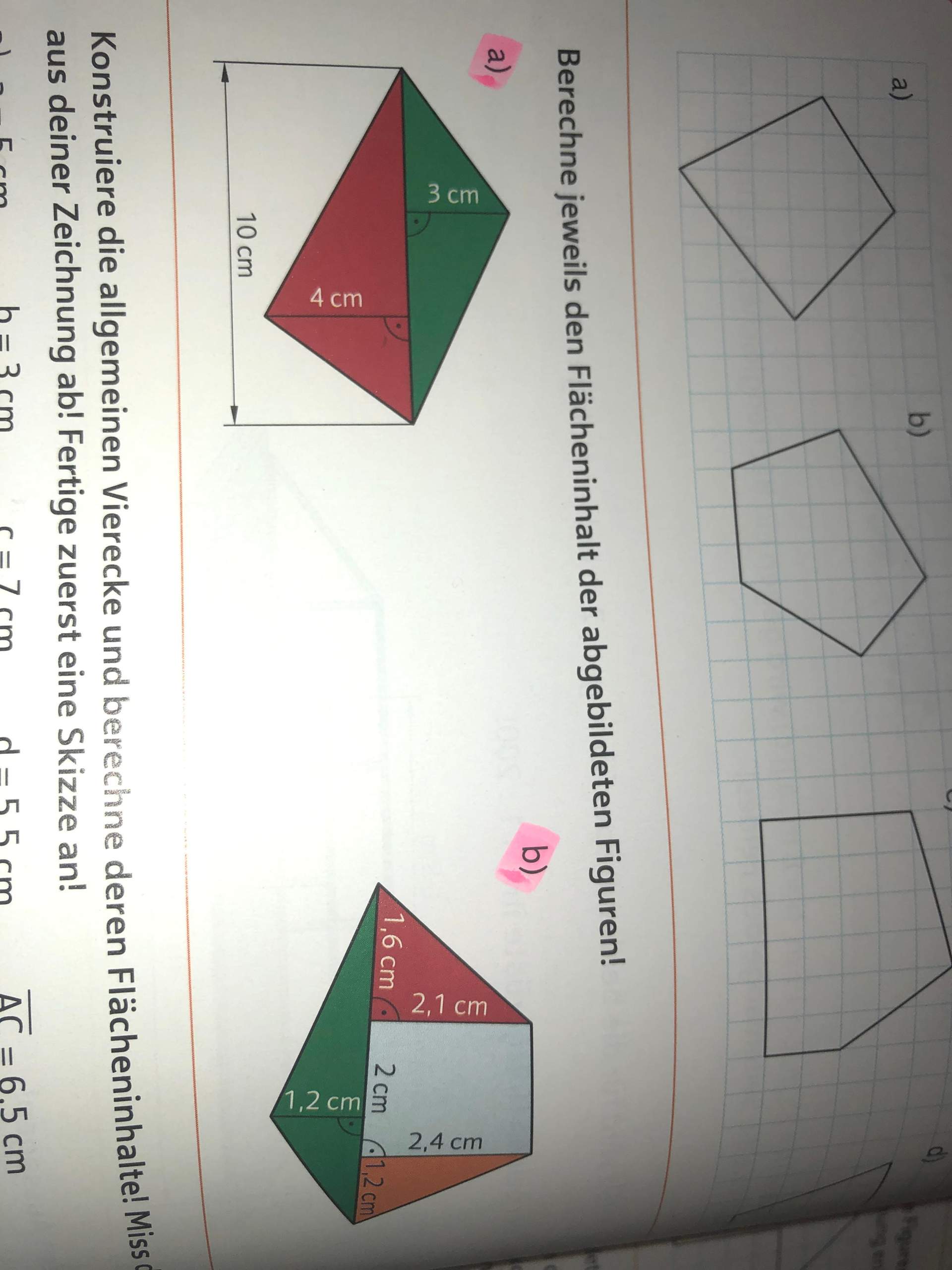Wie Berechne Ich Einen Flächeninhalt