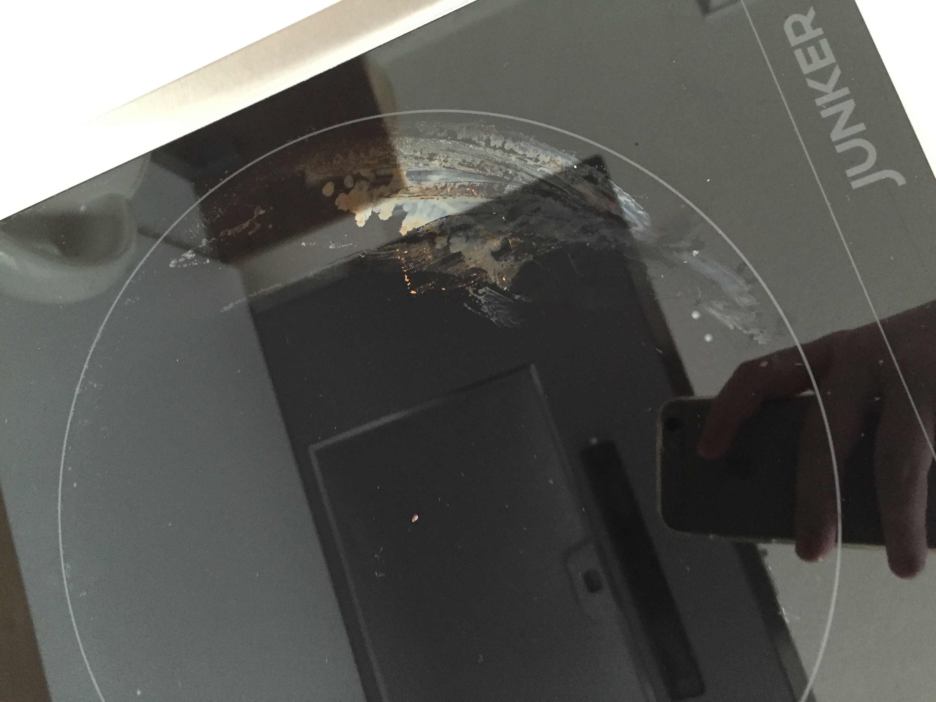 Flecken Und Spiegelnde Flecken Auf Dem Ceranfeld Haushalt Putzen