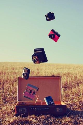 Fliegende Gegenstande Foto Fotografie