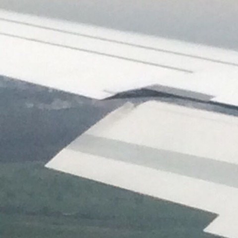 Störklappen - (Flugzeug, Flug, Lufthansa)