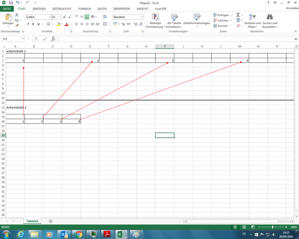 Formel in Spalten überspringen - (Microsoft Excel)