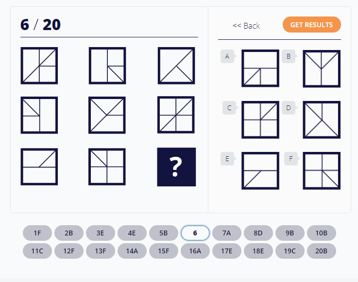 Formen Frage Iq Test Intelligenz