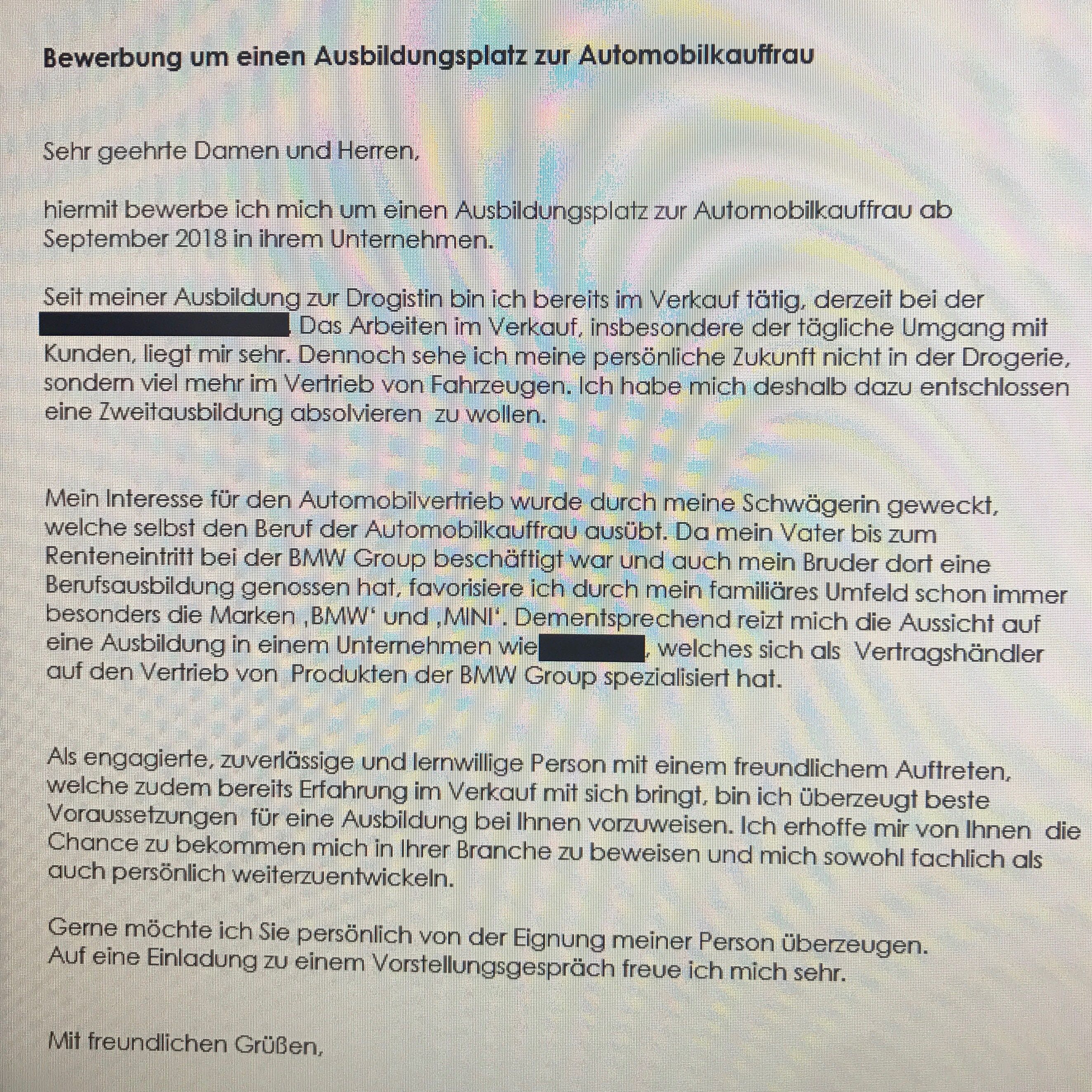 Formulierung Bewerbungsschreiben Schule Arbeit Ausbildung Und Studium