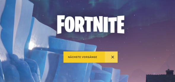 ich kann ausserdem auf den fortschritt des downloads bzw der aktualisierung zugreifen - fortnite aktualisieren