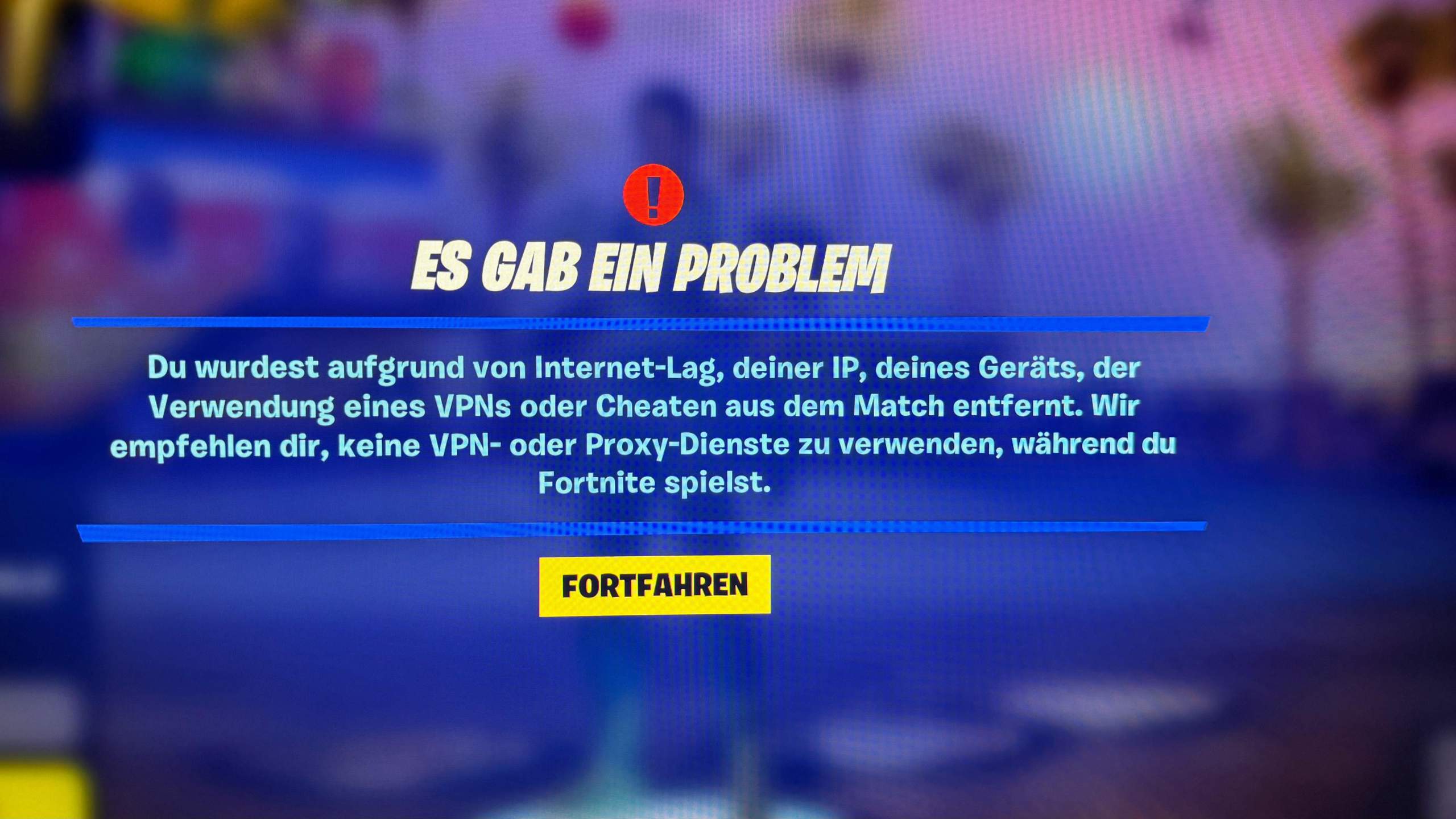 Fortnite Fehlermeldung wegen cheaten, obwohl nie gecheatet – Spoofer ...