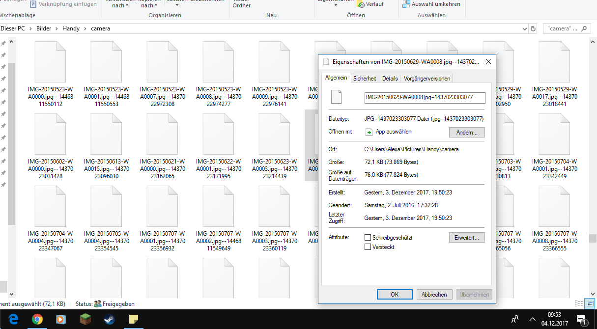 Fotoformat Von Android Auf Pc Computer Bilder Foto