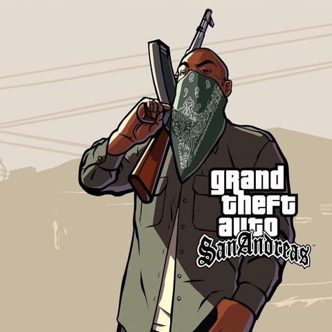 GTA san Andreas ladebildschirm - (Games, App, Programm)