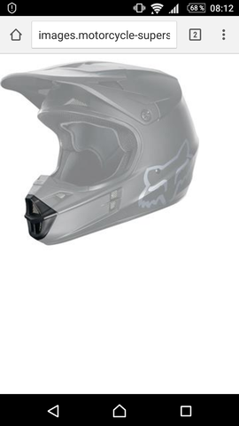 Der abgebrochene Mundschutz - (Helm, Ersatzteile)