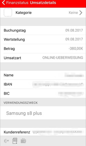 Frage An Sparkassen Kunden Online Uberweisung Handy Smartphone Bank