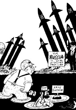 Kuba Krise Karikatur - (Geschichte, Analyse, Karikatur)