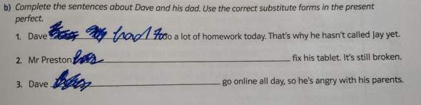 Frage Zu Den Ersatzformen Im Present Perfect Schule Sprache Englisch