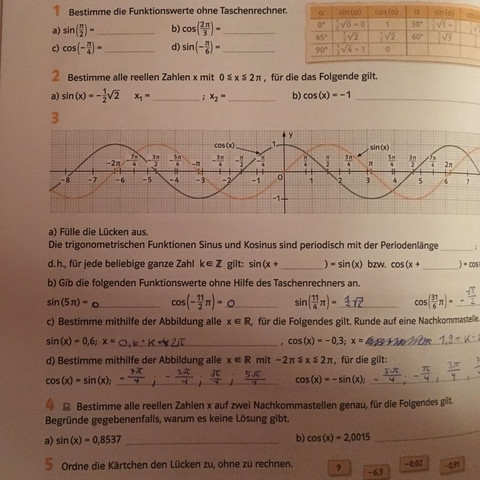 Hier sind die Aufgaben der Fragen - (Mathematik, Gymnasium, Bayern)