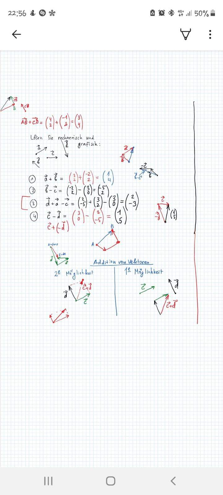 Frage Zu Vektoren? (Mathematik)