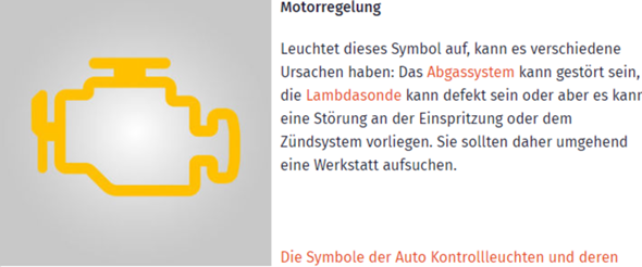 Frage Zum Aufleuchten Der Auto Symbole Auf Dem Display Computer Technik Technologie