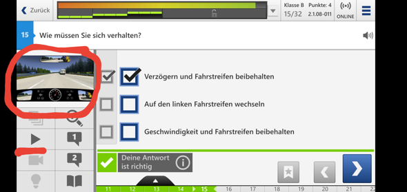Frage zur Theorieprüfung bei dem Führerschein? (Auto, Prüfung)