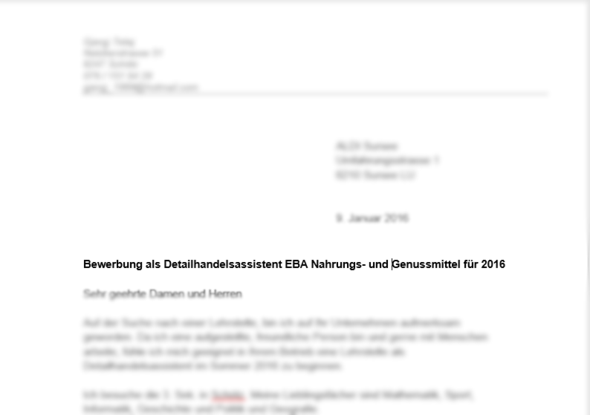 (c) ST3IN - ^^ - (Bewerbung, Schreiben, Brief)