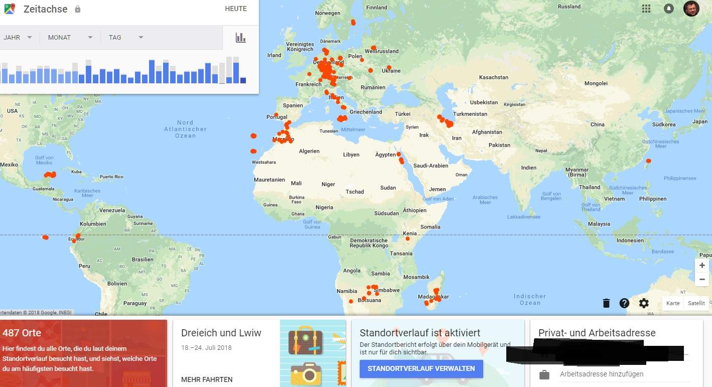 GOOGLE MAPS ZEITACHSE VERWALTEN visual data 7