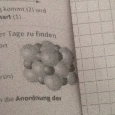 Kochsalz
Räumliche Anordnung
Chemie - (Studium, Chemie, Gymnasium)