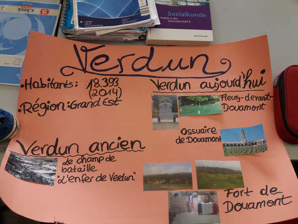 Französisch Referat mit Plakat?