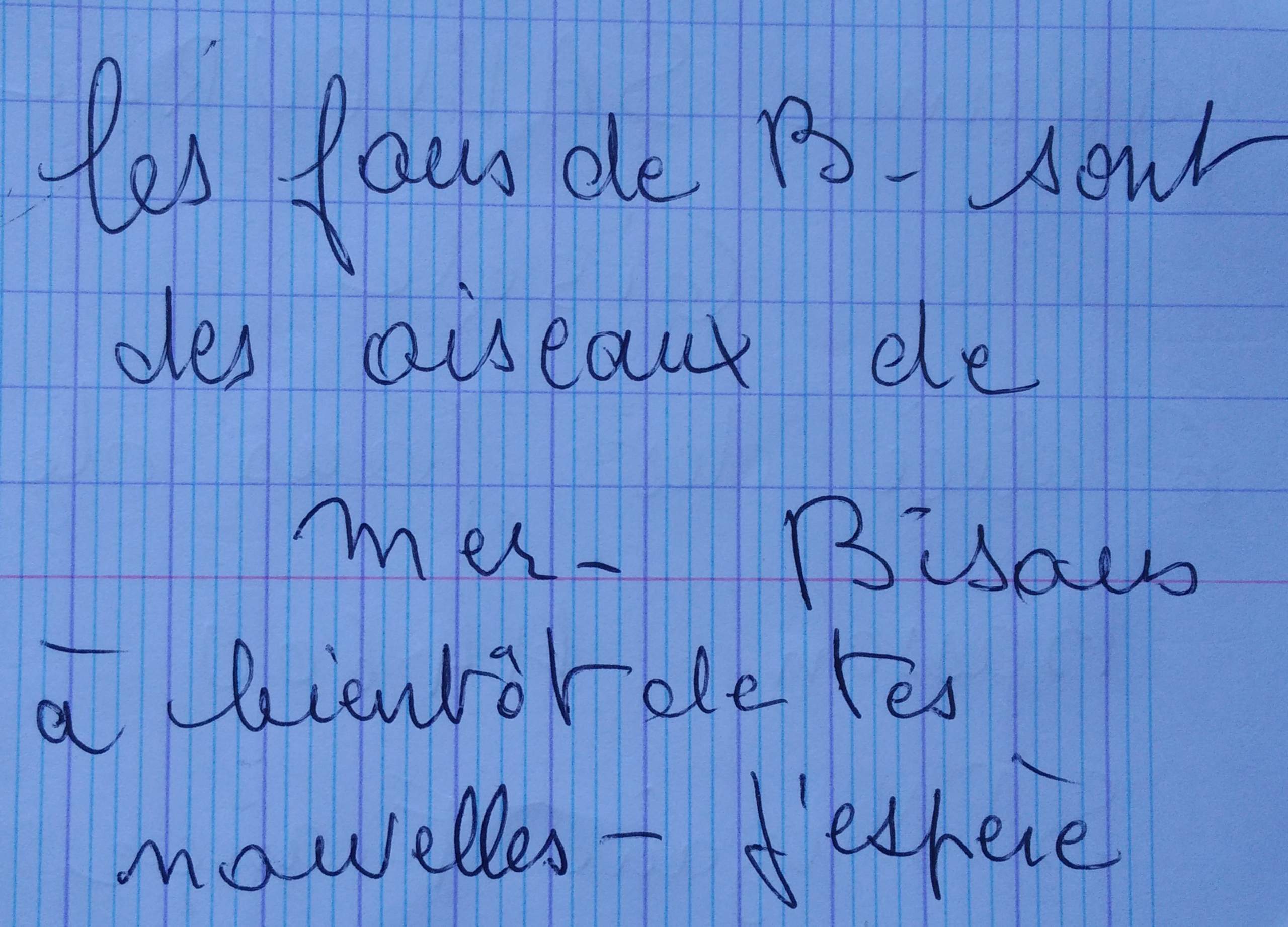 Französischen Brief übersetzen? (Deutsch, Sprache, Übersetzung)